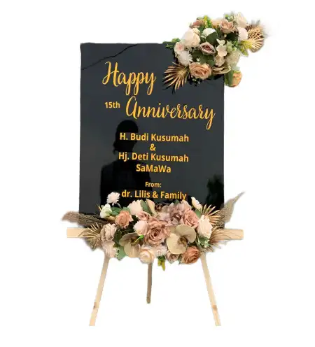 Papan Bunga Akrilik riau