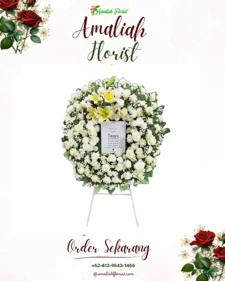 Krans Bunga Duka riau